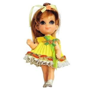 1967 Vintage Liddle Kiddle Shelia Doll Made For the Skediddle, Not Included